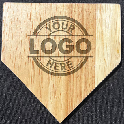 Custom Design Home Plate Coasters “Laser Etched”