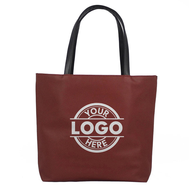 Custom Design Football Tote Handbag - Authentic Series