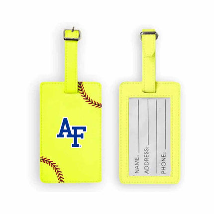 Air Force Falcons Softball Luggage Tag - Authentic Series