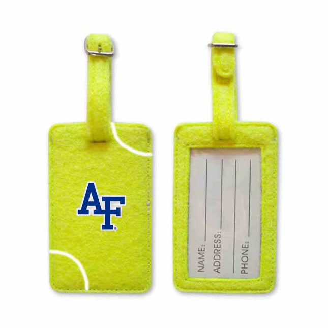 Air Force Falcons Tennis Luggage Tag - Authentic Series