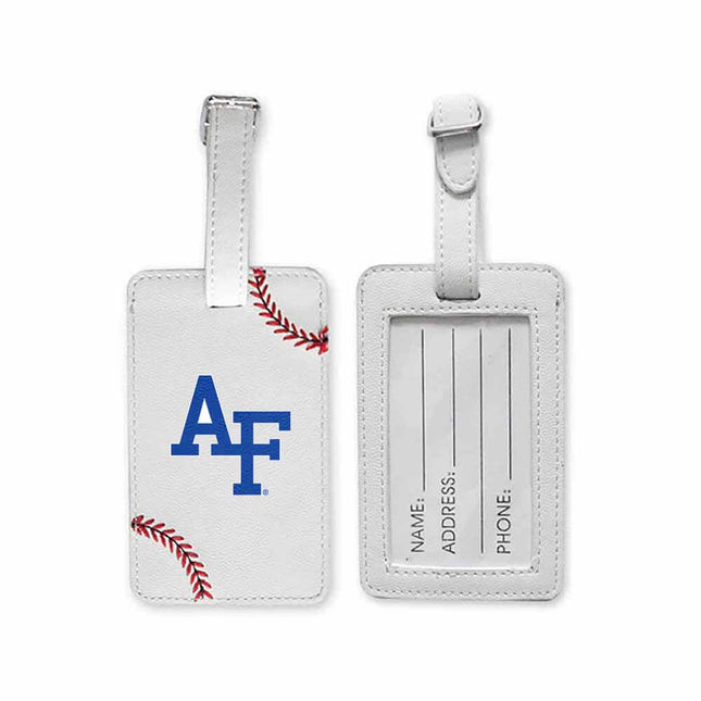 Air Force Falcons Baseball Luggage Tag - Authentic Series