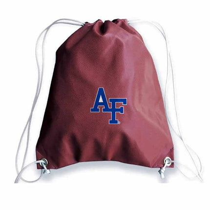 Air Force Falcons Football Drawstring Bag - Authentic Series