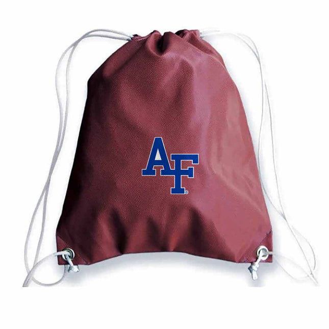 Air Force Falcons Football Drawstring Bag - Authentic Series