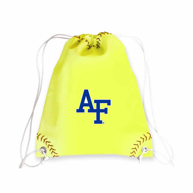 Air Force Falcons Softball Drawstring Bag - Authentic Series