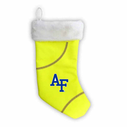 Air Force Falcons Softball Christmas Stocking - Authentic Series
