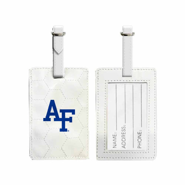 Air Force Falcons Soccer Luggage Tag - Authentic Series