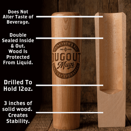 Cincinnati Reds Dugout Mug® | Baseball Bat Mug Collective