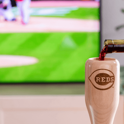Cincinnati Reds Wined Up® | Baseball Bat Wine Mug