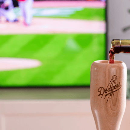 Los Angeles Dodgers Wined Up® | Baseball Bat Wine Mug