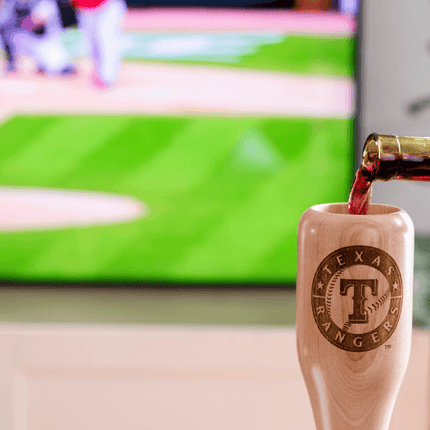Texas Rangers Wined Up® | Baseball Bat Wine Mug