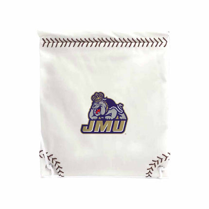 JMU Dukes Baseball Drawstring Bag - Authentic Series