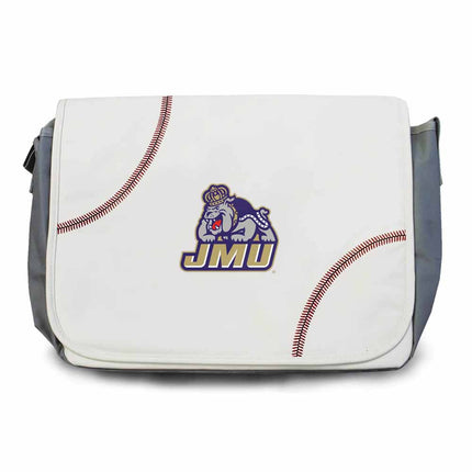 JMU Dukes Baseball Messenger Bag - Authentic Series