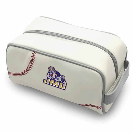 JMU Dukes Baseball Toiletry and Cosmetics Bag - Authentic Series