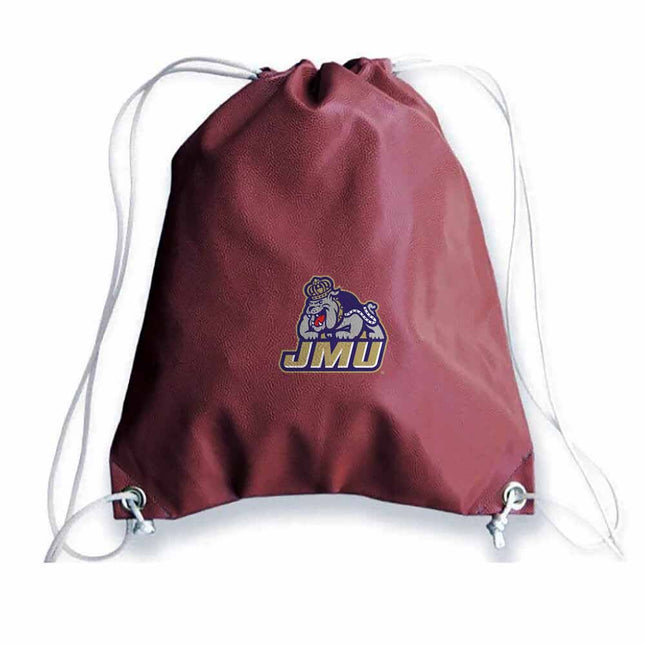 JMU Dukes Football Drawstring Bag - Authentic Series