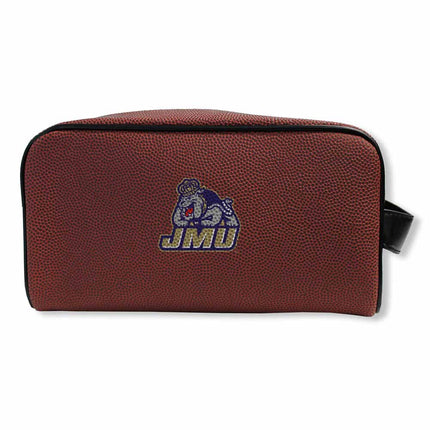 JMU Dukes Football Toiletry and Cosmetics Bag - Authentic Series