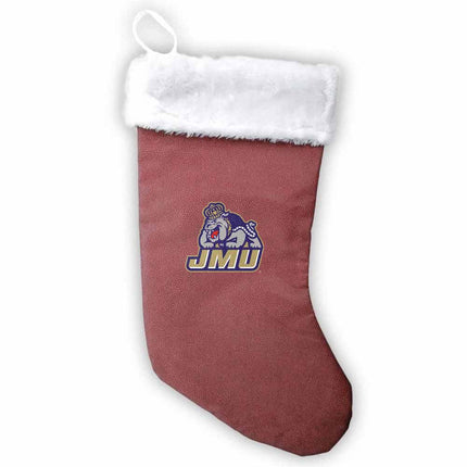 JMU Dukes Football Christmas Stocking - Authentic Series