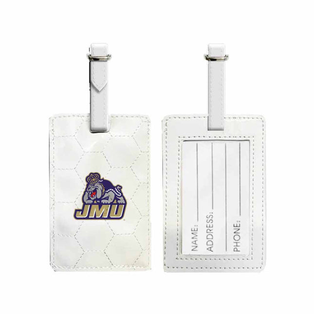 JMU Dukes Soccer Luggage Tag - Authentic Series
