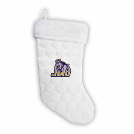 JMU Dukes Soccer Christmas Stocking - Authentic Series