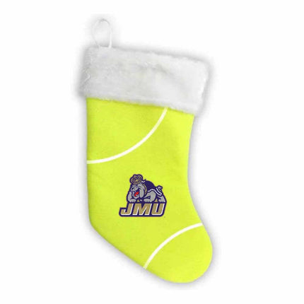 JMU Dukes Tennis Christmas Stocking - Authentic Series