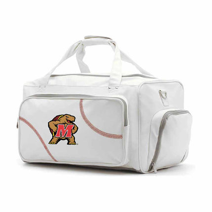 Maryland Terrapins Baseball Duffel Bag - Authentic Series