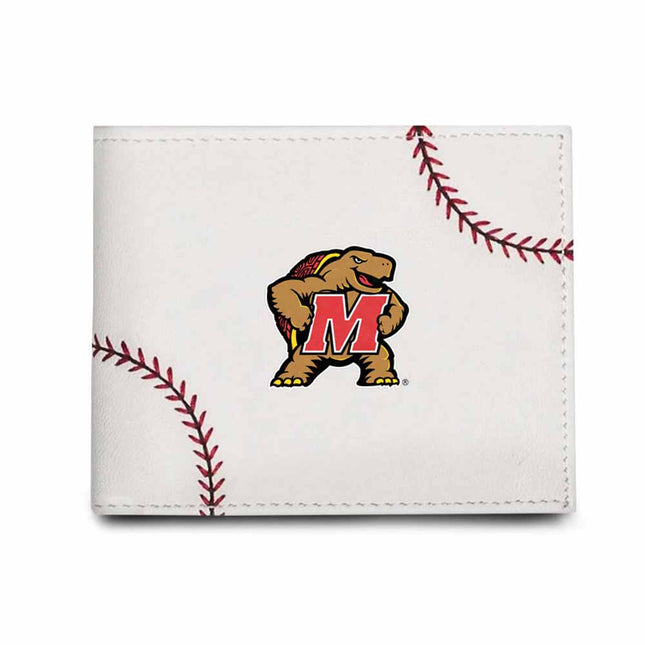 Maryland Terrapins Baseball Men's Wallet - Authentic Series