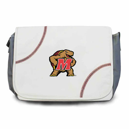 Maryland Terrapins Baseball Messenger Bag - Authentic Series