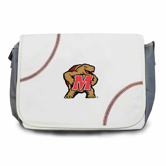 Maryland Terrapins Baseball Messenger Bag - Authentic Series