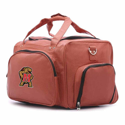 Maryland Terrapins Basketball Duffel Bag - Authentic Series