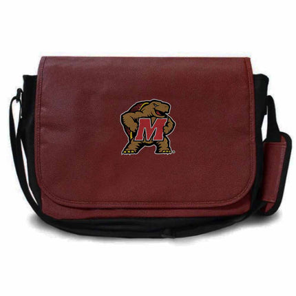 Maryland Terrapins Football Messenger Bag - Authentic Series