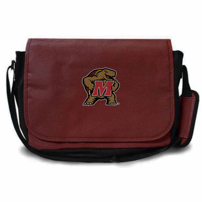 Maryland Terrapins Football Messenger Bag - Authentic Series