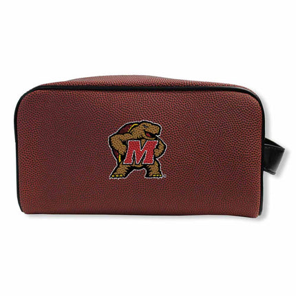 Maryland Terrapins Football Toiletry and Cosmetics Bag - Authentic Series