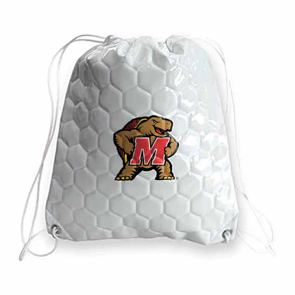 Maryland Terrapins Soccer Drawstring Bag - Authentic Series