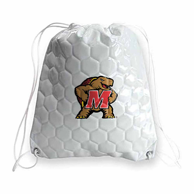 Maryland Terrapins Soccer Drawstring Bag - Authentic Series
