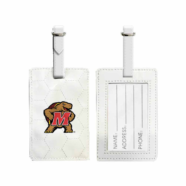 Maryland Terrapins Soccer Luggage Tag - Authentic Series