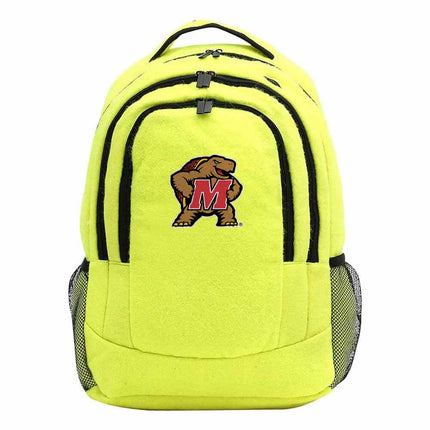 Maryland Terrapins Tennis Backpack - Authentic Series
