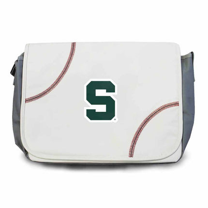 Michigan State Spartans Baseball Messenger Bag - Authentic Series