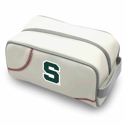 Michigan State Spartans Baseball Toiletry and Cosmetics Bag - Authentic Series