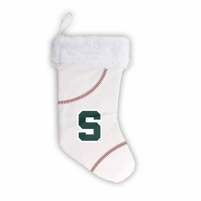 Michigan State Spartans Baseball Christmas Stocking - Authentic Series