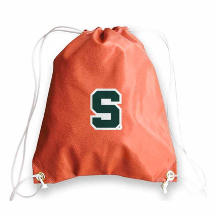 Michigan State Spartans Basketball Drawstring Bag - Authentic Series