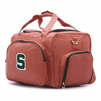 Michigan State Spartans Basketball Duffel Bag - Authentic Series