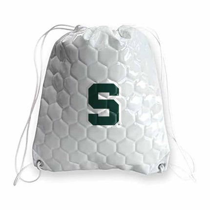 Michigan State Spartans Soccer Drawstring Bag - Authentic Series