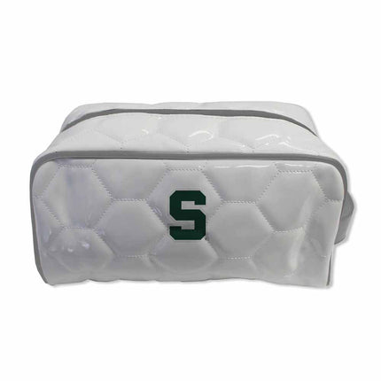 Michigan State Spartans Soccer Toiletry and Cosmetics Bag - Authentic Series