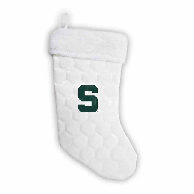 Michigan State Spartans Soccer Christmas Stocking - Authentic Series