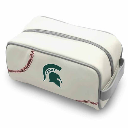 Michigan State Spartans Baseball Toiletry and Cosmetics Bag - Authentic Series