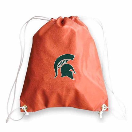 Michigan State Spartans Basketball Drawstring Bag - Authentic Series