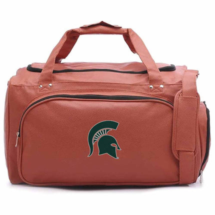 Michigan State Spartans Basketball Duffel Bag - Authentic Series