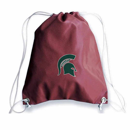 Michigan State Spartans Football Drawstring Bag - Authentic Series