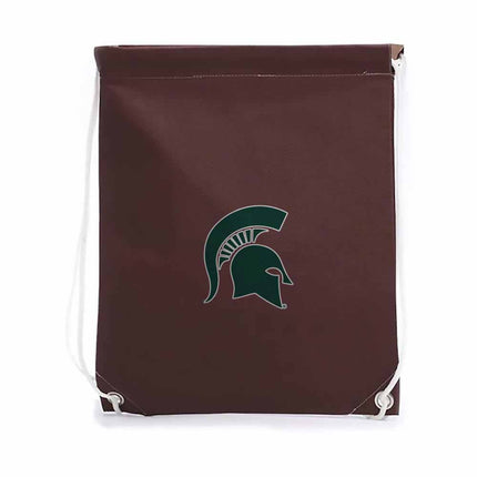 Michigan State Spartans Football Drawstring Bag - Authentic Series