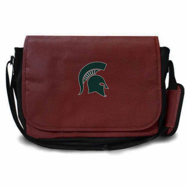 Michigan State Spartans Football Messenger Bag - Authentic Series