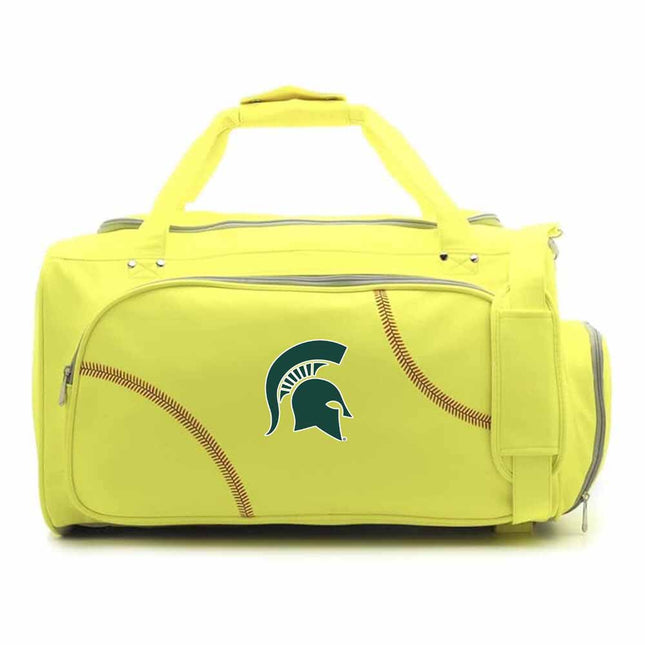 Michigan State Spartans Softball Duffel Bag - Authentic Series